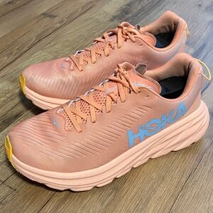 Hoka One One Rincon 3 Womens Running Shoes 9.5 B Coral Cantaloupe 1119396-SCPP